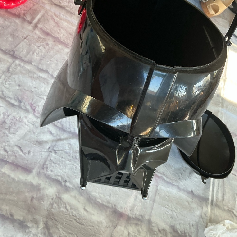 Black Darth Vader Helmet Candy Basket - Picture 6 of 10